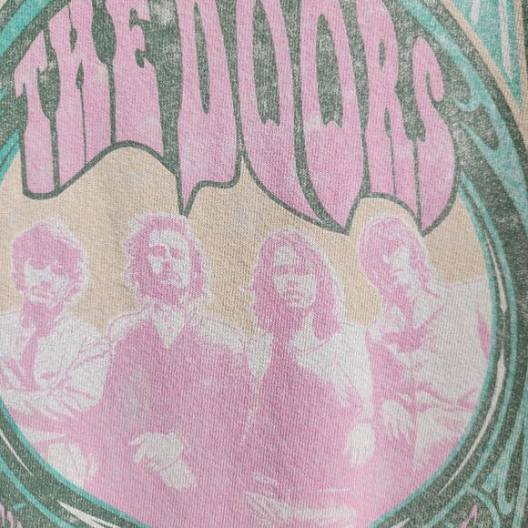 Free People X Daydreamer Graphic Sweatshirt-Doors-Oversized-Y2K Revival-Rocker-L - Picture 4 of 12